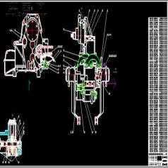 2Z-455 �ַ�����������ȫ��500������ͼ CADͼֽAutoCAD.Mechanical��