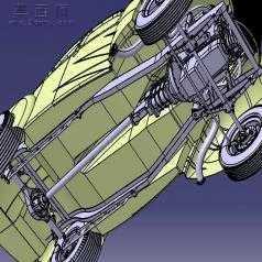福特老爷车 3D模型