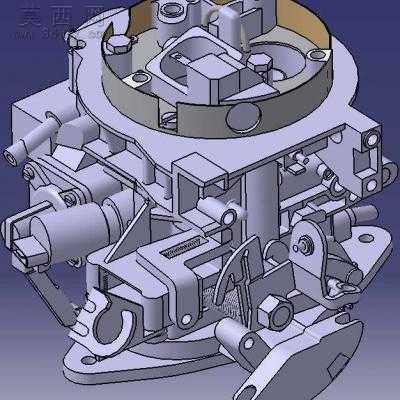 大众汽车化油器 3D模型