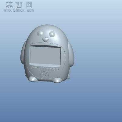 企鹅故事机 3D模型