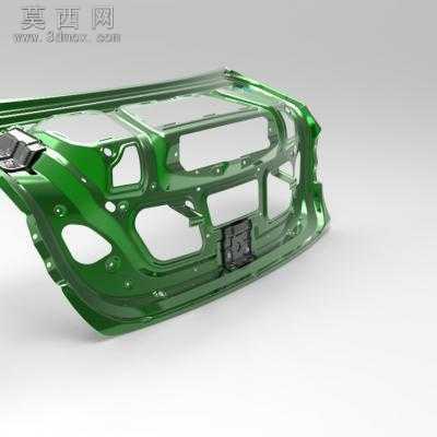 某汽车后背门及后背门内板 3D模型