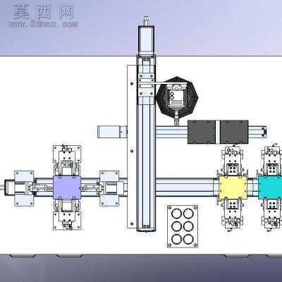 CCD视觉检测机光学检测机 3D模型
