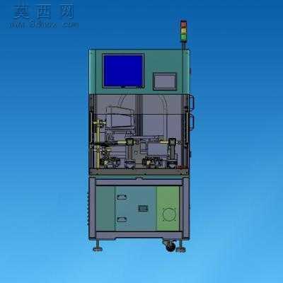 手机贴标机 3D模型