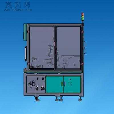 手机贴标机 3D模型