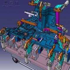 �ӽ����Ժ��ӹ�װ�о� 3Dģ�ͣ�Cgr