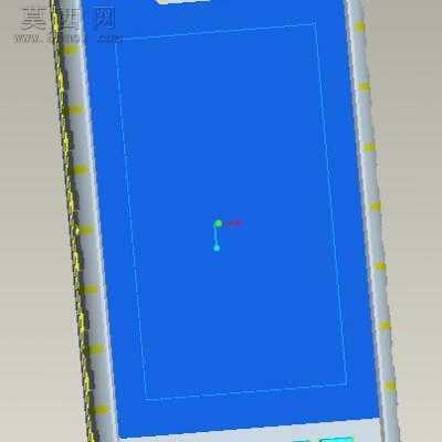 5寸防水手机IP68等级 3D模型