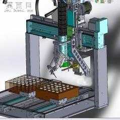 LED引脚焊锡机适用于PCB等电子零件引脚焊接 3D模型