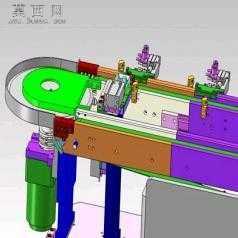 经典的流水线设备 3D模型