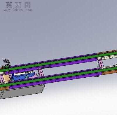经典的流水线设备 3D模型