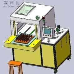 传感器真空灌胶机 3D模型