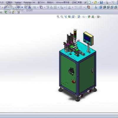 自动插钢针机上料机 3D模型