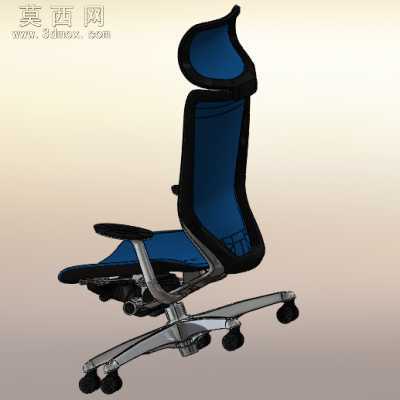 时尚的办公椅 3D模型