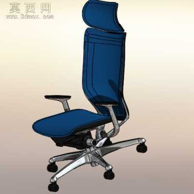 时尚的办公椅 3D模型