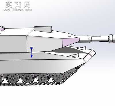 坦克模型 3D模型
