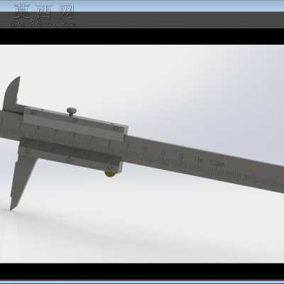 游标卡尺 3D模型