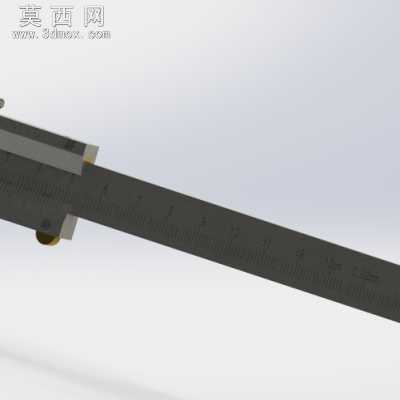 游标卡尺 3D模型