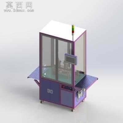 RJ45接口压合测试机 3D模型