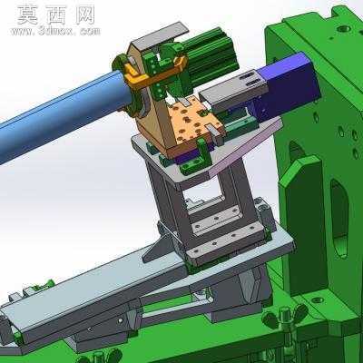 管路柔性焊接夹具 3D模型