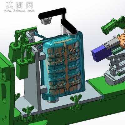 管路柔性焊接夹具 3D模型