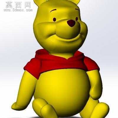 维尼熊. 3D模型