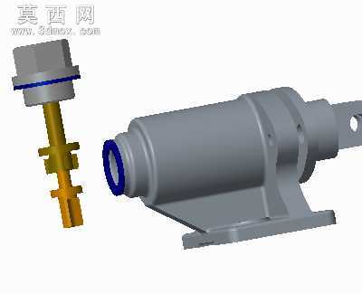 柱塞泵 3D模型