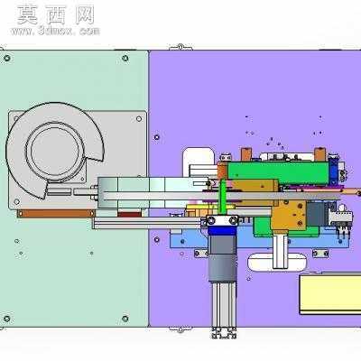SMD非标自动化组装机设备 3D模型