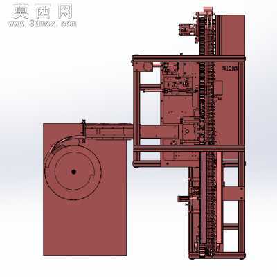 汽车零件组装包装一体机 3D模型