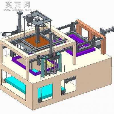 ���ܻ��ṹ 3Dģ��