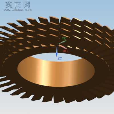 CNC����׹�Ҷ�� 3Dģ