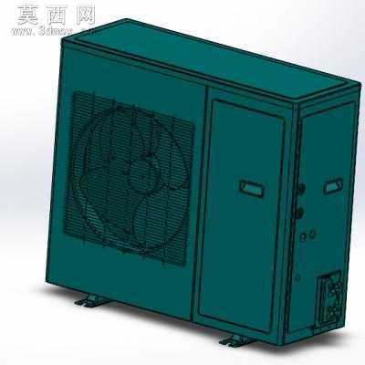 低温热泵机组 3D模型