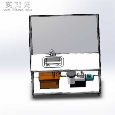 清洗台 3D模型