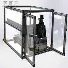 CNC数控路由器三轴数控机床 3D模型