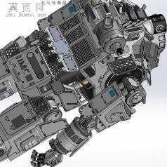 阿特拉斯机器人SW设计 3D模型
