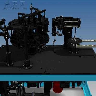 凸轮转盘组装机 3D模型