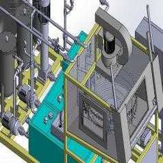 油泵站设备 SW设计 3D模型