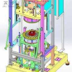 电机定子装配机 3D模型