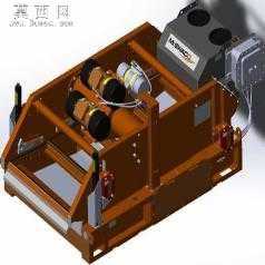振动筛 3D模型