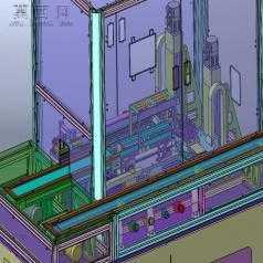 自动点焊机 3D模型