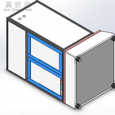 伺服压装机 3D模型