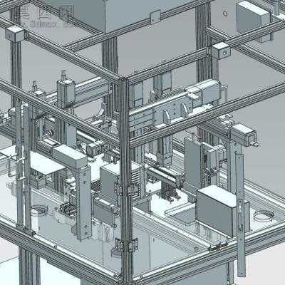 日本苗床育苗移栽机 3D模型