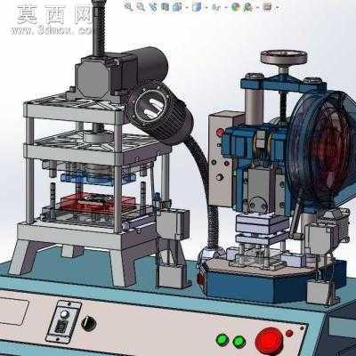 冲床压力机 3D模型