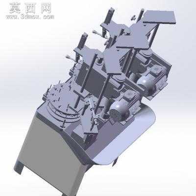 转盘自动钻孔机 3D模型
