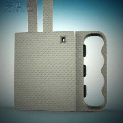 抓拍带和手柄配件相机 3D模型