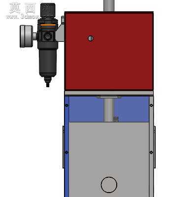 塑料热熔接铆合机 3D模型