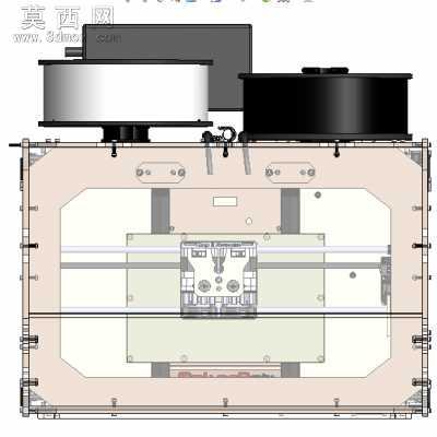 3D打印机详细设计三维图 3D模型