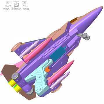 玩具飞机 3D模型