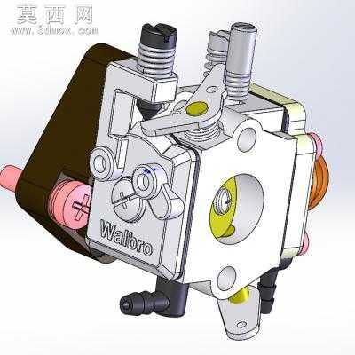 华博罗walbro化油器 3D模型