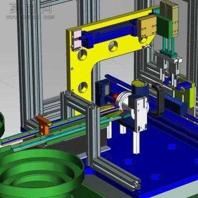 自动振动喂料机基于马赫原理 3D模型