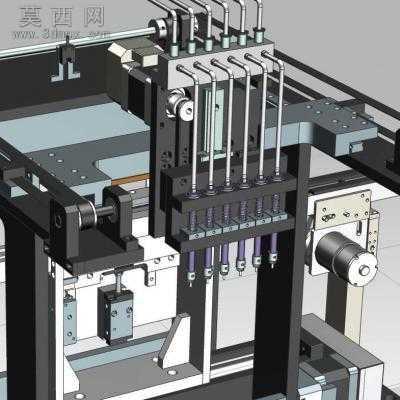 跳汰机部分结构 3D模型