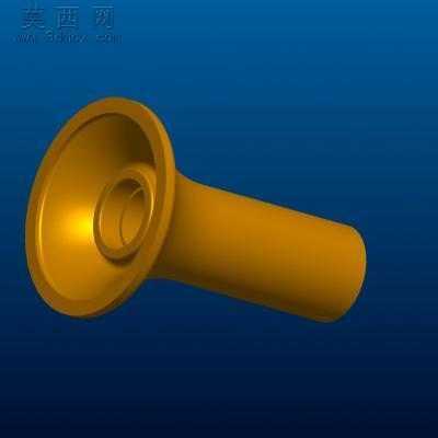 低压铝铸造模具一套 3D模型